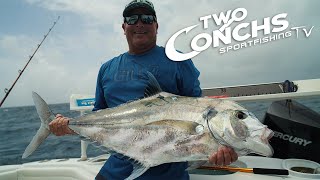 How to catch AFRICAN POMPANO and how to throw a cast net  Two Conchs Online TVEp 17 [upl. by Lesak808]