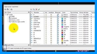 Autocad  Filtros de capa y cómo utilizarlos filtro de propiedades y grupos Tutorial en Español HD [upl. by Elleved62]