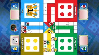 Ludo Game in 4 Players  Ludo King Game in 4 Players  Ludo Gameplay  Ludo Khela ludogame [upl. by Alric208]