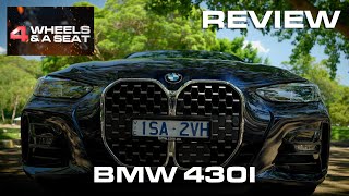 Walk Around and Test Drive  2021 BMW 430i M Sport Review [upl. by Mikkel711]