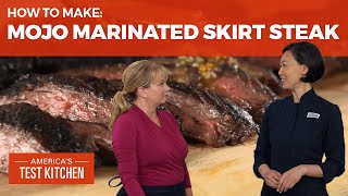 How to Make Grilled MojoMarinated Skirt Steak [upl. by Nillad]