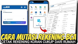 cara cetak rekening koran BCA secara online [upl. by Noam]