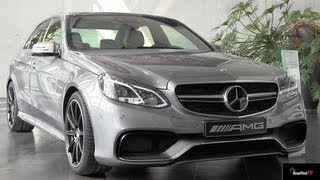 577 HP 2014 Mercedes E63 AMG SModel 4MATIC Specs WalkAround Price  Affalterbac Road Test® [upl. by Dnalram]