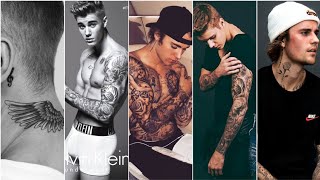 Justin Bieber tattoos  Bieber tattoos [upl. by Alded]