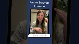 PA School Personal Statement Challenge  Polishing Your Essay  Tips for Refining [upl. by Ailahtan958]