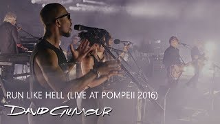 David Gilmour  Run Like Hell Live At Pompeii [upl. by Ennairb]