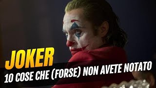 Joker  10 cose che forse non avete notato [upl. by Einitsed318]