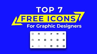 Free icons for graphic designer  How to download free vector icon in Bangla [upl. by Camala]