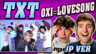 TXT  0X1LOVESONG I Know I Love You Japanese Ver Performance at Sukkiri REACTION [upl. by Thagard33]