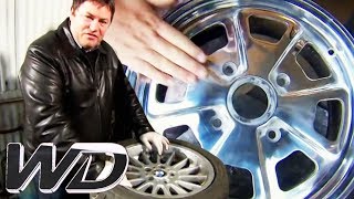 How To Clean amp Respray Alloy Wheels  Wheeler Dealers [upl. by Teraj]