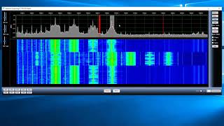 Win4Icom Win4K3 Win4K4 and Win4YaesuSuite Spectrum Scopes [upl. by Prissie]