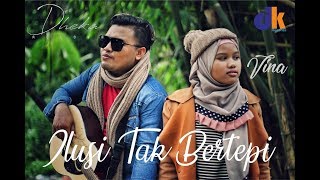 HIJAU DAUN ILUSI TAK BERTEPI cover Dheka Aulora feat Vina [upl. by Cadman]