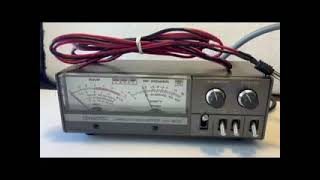 KENWOOD SW2000 SWRWATT METER [upl. by Llenrod187]