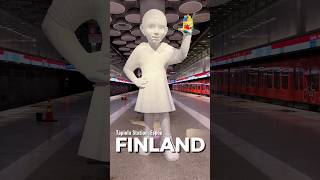 Tapiola Metro Station  Espoo Finland tiktok fypシ fyp [upl. by Triplett601]