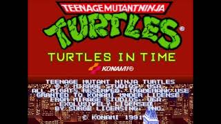 Alleycat Blues  Teenage Mutant Ninja Turtles Turtles in Time Arcade Music Extended [upl. by Olatha]