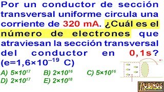 Examen Admisión Universidad Corriente Eléctrica Electrodinámica SAN MARCOS Solucionario Física UNMSM [upl. by Aleil]