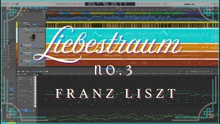 🛌リスト「愛の夢」 第３番 Liszt – Liebestraum No3  DAW Ver [upl. by Vandervelde719]