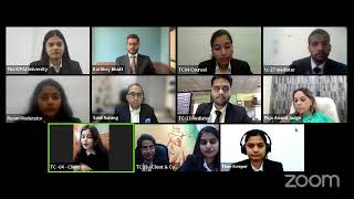 Final Round of 1st ICFAI Virtual National Mediation Competition 202 [upl. by Aratehs99]