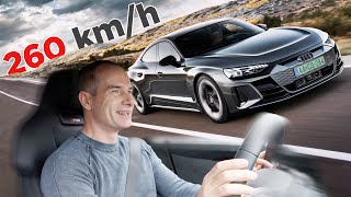 Kicsimmel NÉMETBE – NO SPEED LIMIT Audi etron GT RS [upl. by Kamp]