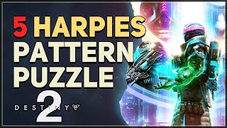 5 Harpies Pattern Puzzle Destiny 2 Lightfall [upl. by Mcgraw]