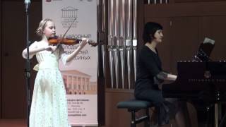 The Closing of Gnessin Competition for Young Violinists [upl. by Mansfield10]