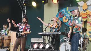 Los Chichanos LIVE at Kelburn Garden Party [upl. by Naneek]