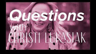 Questions With Christi Lukasiak [upl. by Eerolam]