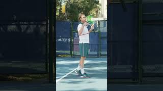 Sam Querrey’s Drill for Practicing Finishing the Point [upl. by Xad]