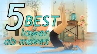 5 Best Exercises to Flatten your Lower Belly [upl. by Buchalter]