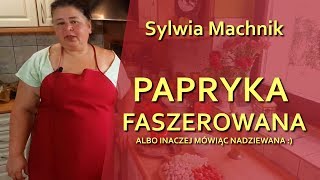 Papryka faszerowana nadziewana pieczarkami i mięsem [upl. by Kneeland820]