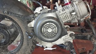 how to replace stator on 139qmb 50cc gy6 [upl. by Hestia147]