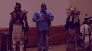 Members of the Wampanoag Tribe visit Quashnet elementary school to share native dance tradition [upl. by Rolf]