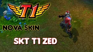 Skin Preview  SKT T1 Zed PBE [upl. by Way126]