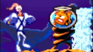 Earthworm Jim 2 SNES All Bosses No Damage [upl. by Lebam79]