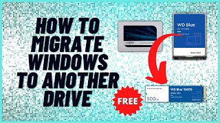 How to Migrate Windows to Another Drive [upl. by Ainimre553]