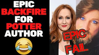 JK Rowling Is CancelledAgainHarry Potter Author ROASTED [upl. by Isadora502]