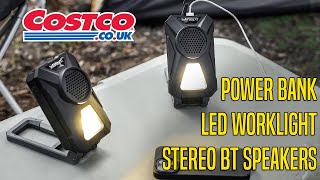 Amazing Value Worklights and BT Speakers from COSTCO  Infinity X1 [upl. by Mitinger]