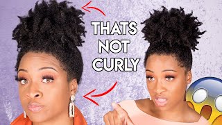 😱 Are You Wavy Curly or Kinky  The Real Tea On Silky Type 4 Hair [upl. by Assylem245]