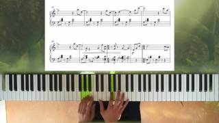 Zelda Breath of the Wild  Korok Forest Piano amp Sheet Music How To Play Piano Tutorial [upl. by Heloise657]