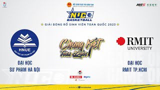 TRỰC TIẾP  HẠNG MỤC NAM  ĐH SƯ PHẠM HÀ NỘI vs ĐH RMIT TPHCM  NUC CHUNG KẾT TOÀN QUỐC 2023 [upl. by Mahau389]