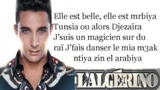 LAlgérino  lessentiel feat cheb khalass ParolesLyrics [upl. by Quartana]