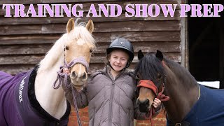 TRAINING AND SHOW PREP WITH POPCORN CLOUDY AND ROLO [upl. by Roanne]