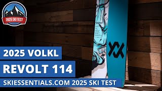 2025 Volkl Revolt 114  SkiEssentialscom Ski Test Review [upl. by Stefano422]