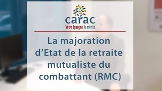 Retraite Mutualiste du Combattant  la majoration de lEtat [upl. by Rudolfo]