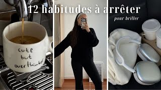 LES 12 HABITUDES QUI VOUS EMPÊCHENT DE BRILLER [upl. by Eenaffit]