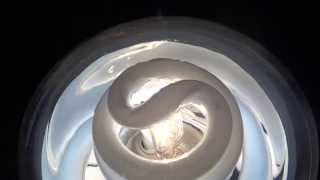 GE Fluorescent and Halogen Hybrid CFL Flood Bulb [upl. by Lleynad]