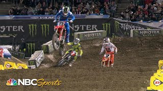 2023 Supercross Round 2 in Oakland  EXTENDED HIGHLIGHTS  21823  Motorsports on NBC [upl. by Razaele]