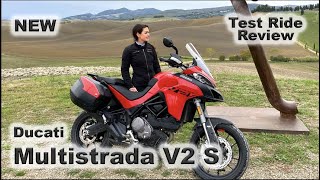 New Ducati Multistrada V2 S  Test Ride Review with Comparison to Multistrada V2 and 950 [upl. by Wehner594]