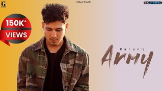 ARMY  Karan Randhawa OFFICIAL VIDEO  Dhana Amli Love Sagar  New Punjabi Songs 2022  Geet Mp3 [upl. by Alderman612]