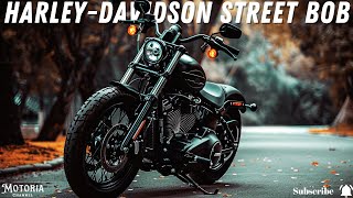 2024 HarleyDavidson Street Bob 114 Classic Bobber Style with Modern Performance  Worth the Hype [upl. by Boyer45]